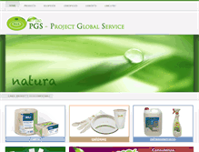 Tablet Screenshot of pgsbio.it